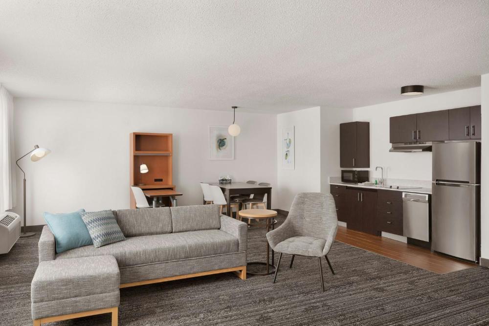 Studio, 1 King, Sofa bed interior